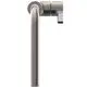 Küchenarmatur von Ideal Standard mit gebogenem Auslauf und zusätzlichem Brauseanschluss, in silberner Ausführung.